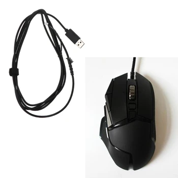 2,2 М Сменный прочный ПВХ USB-кабель для мыши Линии мыши для logitech G502 Hero