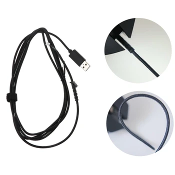 2,2 М Сменный прочный ПВХ USB-кабель для мыши Линии мыши для logitech G502 Hero