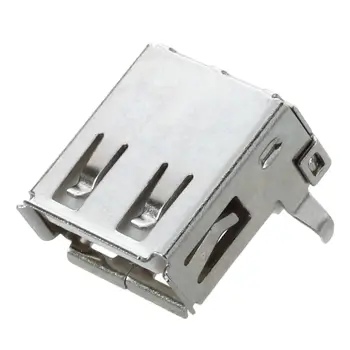 20 Шт USB-разъем типа A с 4-контактной прямоугольной вилкой DIP Jack Socket