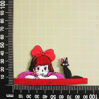 9ШТ. Милые нашивки с рисунком Тоторо для утюга на одежде из детского аниме Animal Crossing Для массового ремонта одежды, рюкзаков, курток, кошек