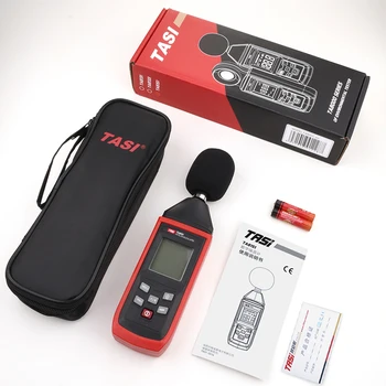 TASI TA8151 Цифровой измеритель уровня звука 30-130 дБ ЖК-тестер шума Измерительный прибор Сигнализации
