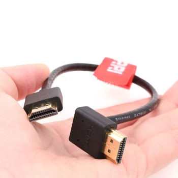 Высокоскоростной Прямой кабель HDMI 2.1 Type-A с возможностью сгибания 8K/4K Full HD для Z Cam/Sony FS5 FS7/ Atomos Ninja V