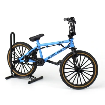 Гоночный велосипед из мини-сплава 1:8, литая под давлением модель Металлического горного велосипеда, карманная портативная коллекция симуляторов, Подарки, игрушки для детей