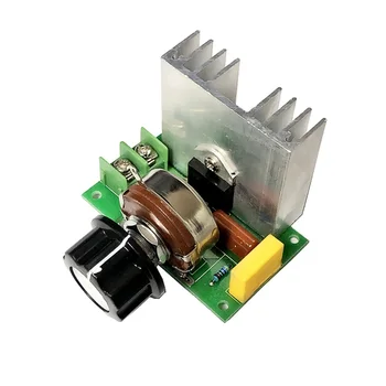 Регулятор напряжения SCR 4000W AC 220V Mayitr, регулируемый блок питания, регулятор скорости, диммер для электрического утюга с электродвигателем щетки