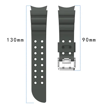 Ремешки для смарт-часов Samsung watch4 / 5 5pro, Силиконовый ремешок